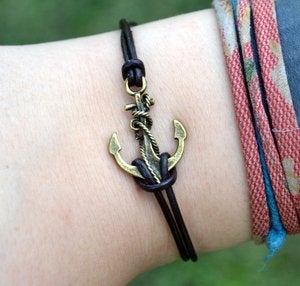 Image of Maritime Anchor Bracelet