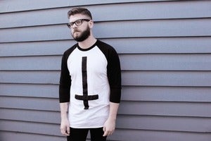 Image of Unisex Team Evil 3/4 Raglan
