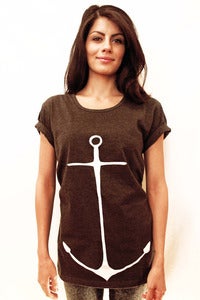 Image of Unisex Anchor Me Wide Neck Tee
