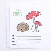 Image of Woodland Party Invitations