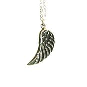 Image of Angel Wing Necklace, sterling silver