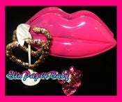 Image of ★HEART BAMBOO★ NEW COLORS ★EARRINGS ★ 