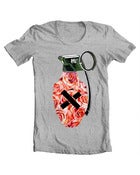 Image of Grey Kill'em with kindness T-shirt