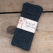 Image of Original Wrist Worms, Merino Wool, Dark Dark Grey