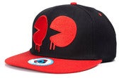 Image of NEW! Kidrobot Pac Man Drip Snapback Hat Collection