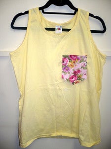 Image of Pastel Collection - Floral Lemon Yellow