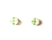 Apple Dot - Teensy Glass Studs