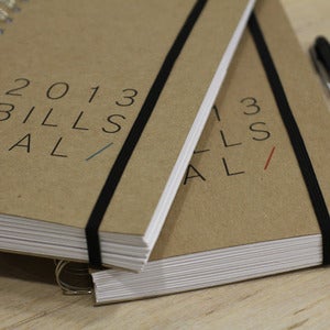 Image of DATED bills calendar