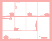Image of Menu Planner Download - Pink