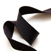 Image of Petersham Ribbon - Ink