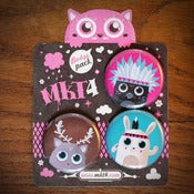 Image of Pack badges "Indiens"