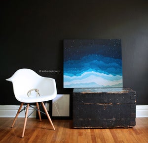 Image of 30,000 feet: WISHES painting