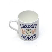 Image of Wisdom Hurts Mug by JaguarShoes Collective