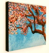Image of Cherry Tree-16x20 Fine Art Canvas Print 