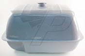 Image of Lambretta 3.3 Gallon Long Range Fuel Tank-Right Side Cutaway