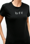 Image of Crew/Black bff - best friend forever