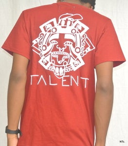 Image of Aztec pocket tee (Maroon)