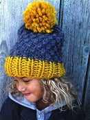 Image of Kit tricot bonnet "Happy funny".