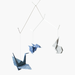 Image of Zoo mobile - Chyogami Bleu - V1