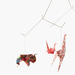 Image of Zoo mobile - Chyogami rouge - V1