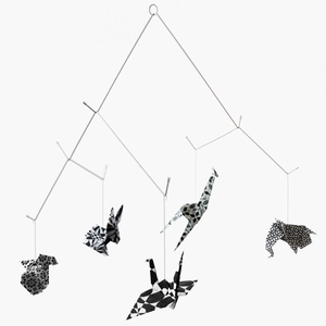 Image of Zoo mobile - Black & White