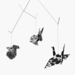 Image of Zoo mobile - Black & White