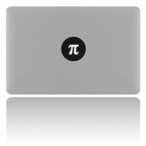 Image of MacBook sticker pi