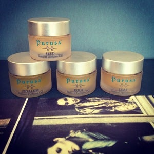 Image of Purusa Naturals gel perfumes
