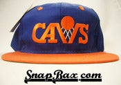 Image of Vintage Deadstock Cleveland Cavs Cavaliers Snapback hat Cap