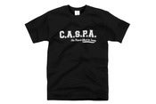 Image of C.A.S.P.A - White (Black Tee)