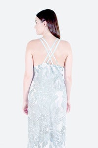 Image of FLORAL CRISS-CROSS DRESS
