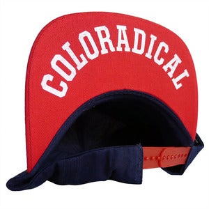 Image of Coloradical Colorado Flag Flat Bill Snapback Hat