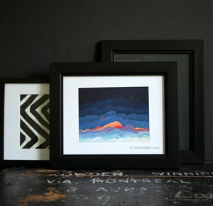 Image of 30,000 Feet FIRE print