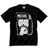 Image of Moshtache Records 'Skull Dude' T-shirt