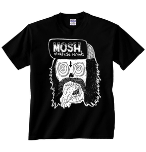 Image of Moshtache Records 'Skull Dude' T-shirt