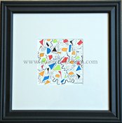 Image of Original art - abstract watercolor and pencil I