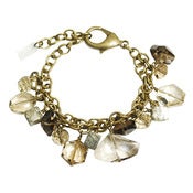 Image of stalactite bracelet with pyrite
