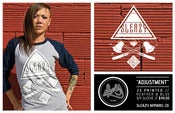Image of SA "Adjustment" Blue 3/4 Sleeve