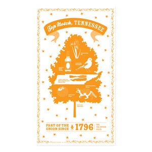 Image of Tennessee State Towel