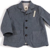 Image of clerks coat-stripe