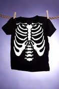 Image of Super Model "GlowInTheDark" T-Shirt Black