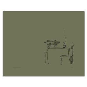 Image of Perfect Sunday Morning Print- Letterpress