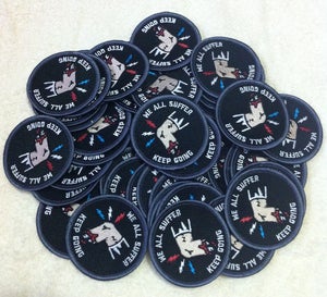 Image of Keep Going - Red White Blue Bolts