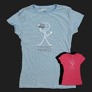 Image of I Shoot PEOPLE (Ladies Tee)