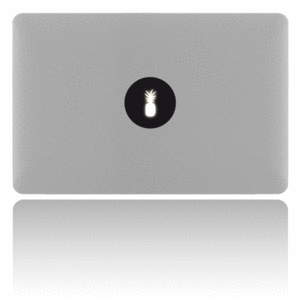 Image of MacBook sticker pineapple