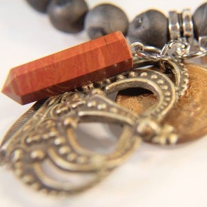 Image of Queen Me - Black Druzy Agate
