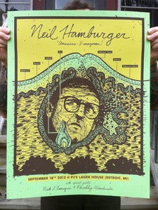 Image of Neil Hamburger - Screenprinted Poster