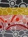 Image of Screen printed craft fabric pieces 5-pack