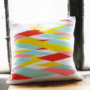 Image of Highway 16 x 16 Throw Pillow Cover