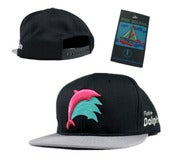 Image of NEW! Pink Dolphin Dive Snapback Hat Collection